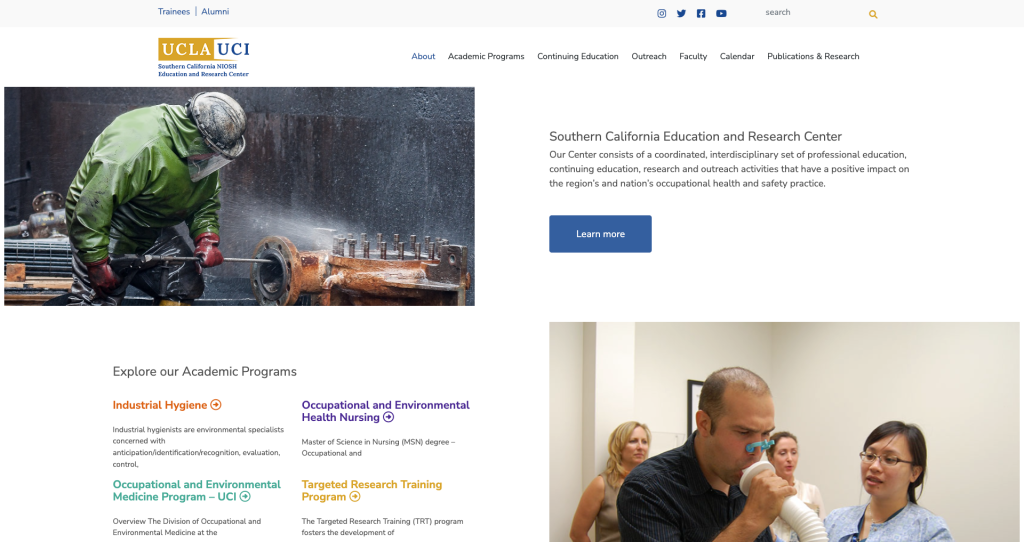 erc ucla web design and development